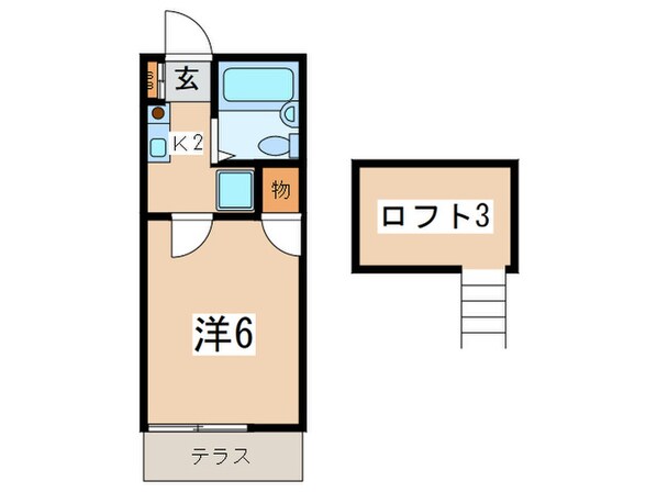 ホワイトハイム白楽の物件間取画像